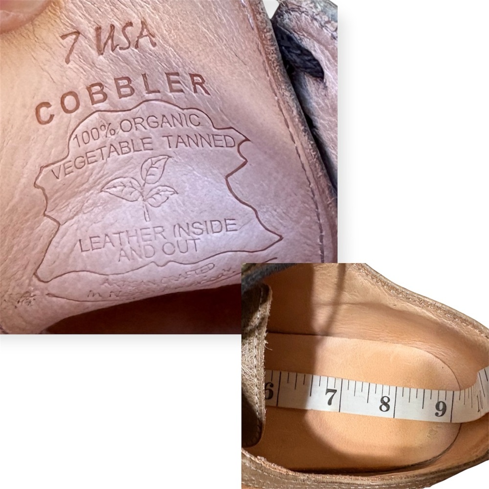 Bed Stu Lita Leather Wingtip Oxford Lace-Up Brogue Detail Shoes In Brown Sz 7 - Picture 14 of 16